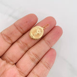 Dije Medalla Divino Niño 1.25g / 1 in Oro Amarillo 18K