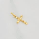 Dije Cruz 0.4g / 3/4 in Oro Amarillo 18K