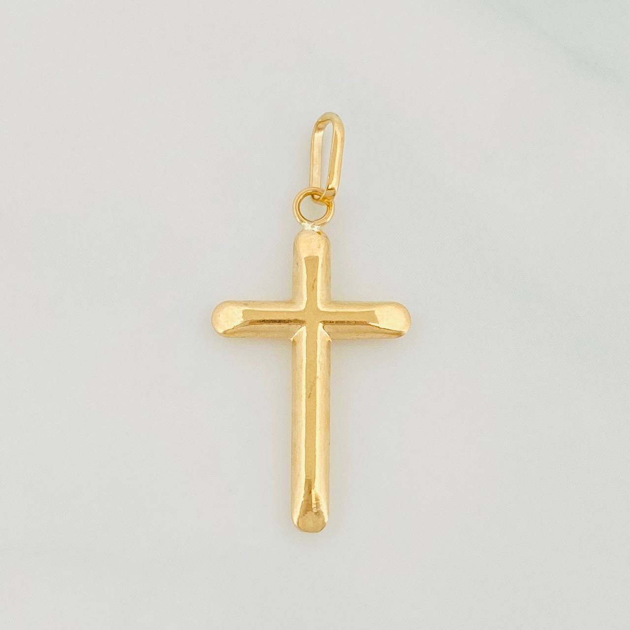 Dije Cruz 0.5g / 1 in Oro Amarillo 18K