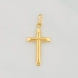 Dije Cruz 0.5g / 1 in Oro Amarillo 18K