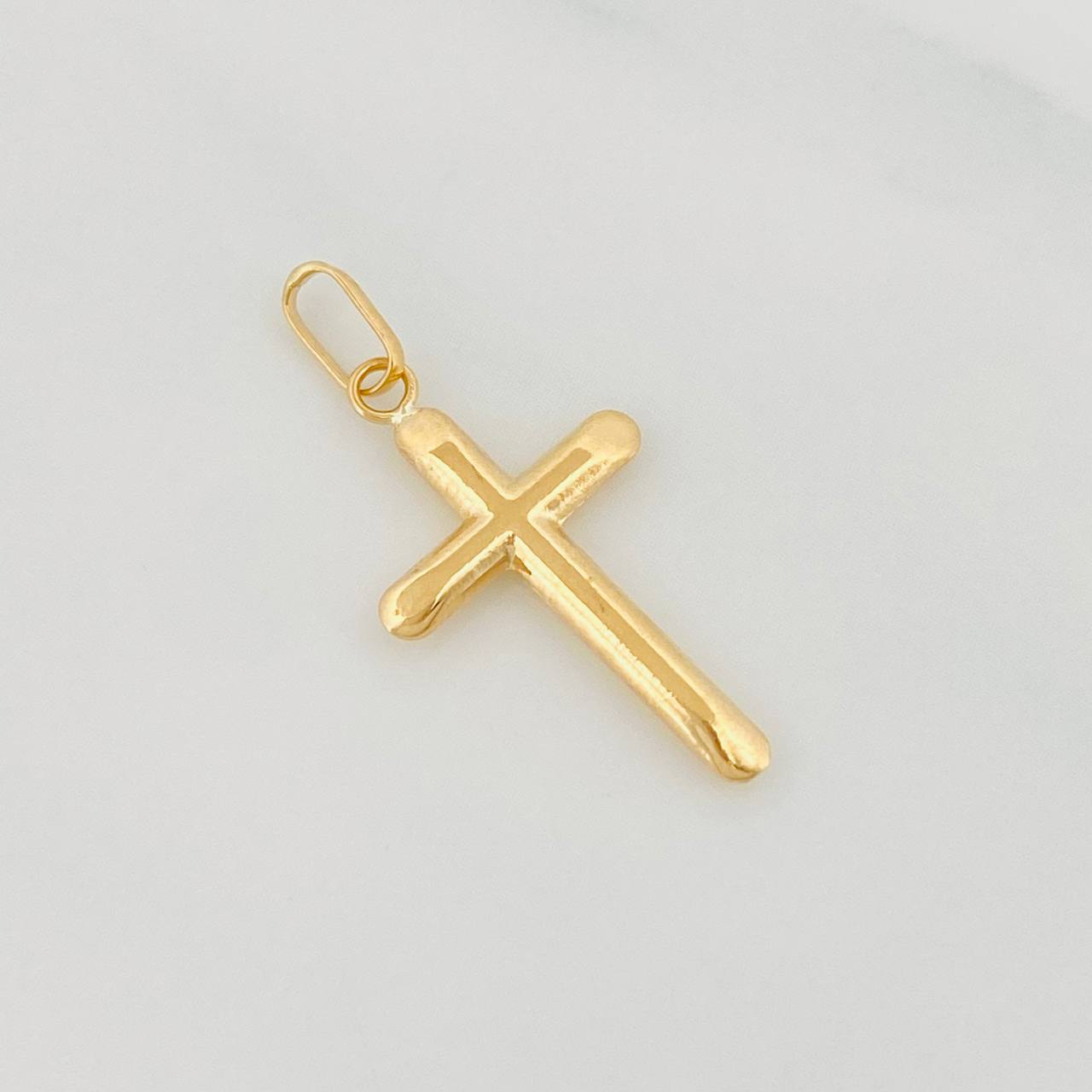 Dije Cruz 0.5g / 1 in Oro Amarillo 18K