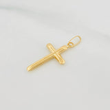 Dije Cruz 0.5g / 1 in Oro Amarillo 18K