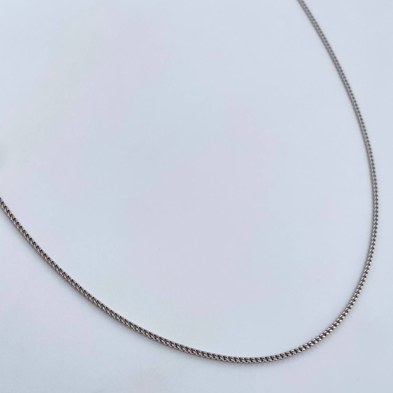 Franco Chain 5.65gr / 60.3cm / 1.2mm White Gold +4 18K &