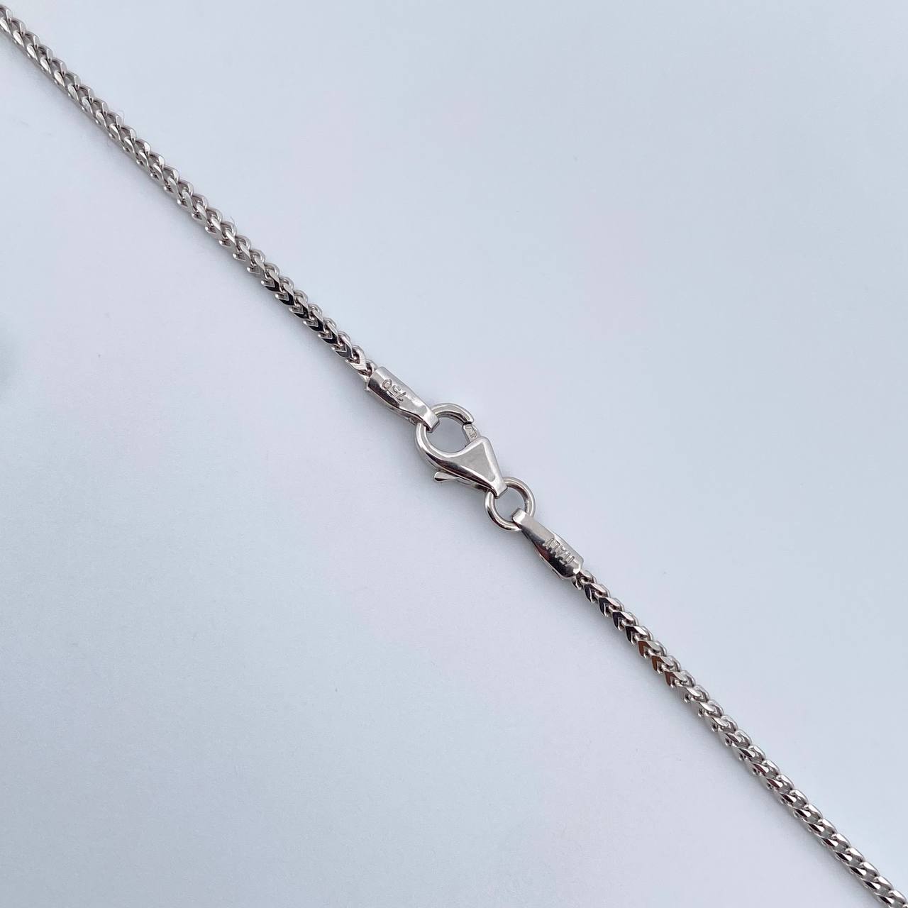 Franco Chain 5.65gr / 60.3cm / 1.2mm White Gold +4 18K &