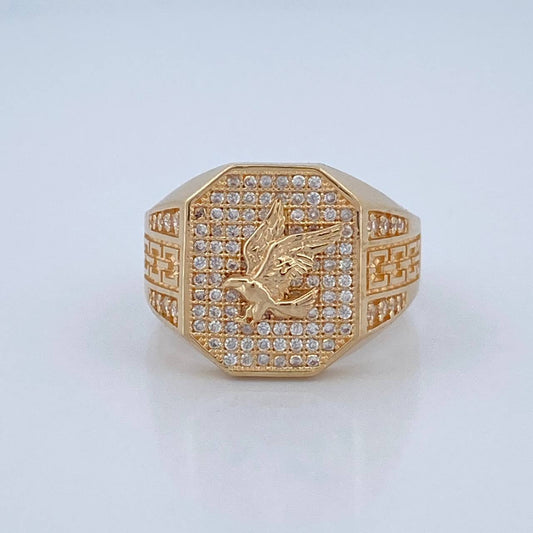 Eagle Ring 8gr / Size 10 / 18K Gold $