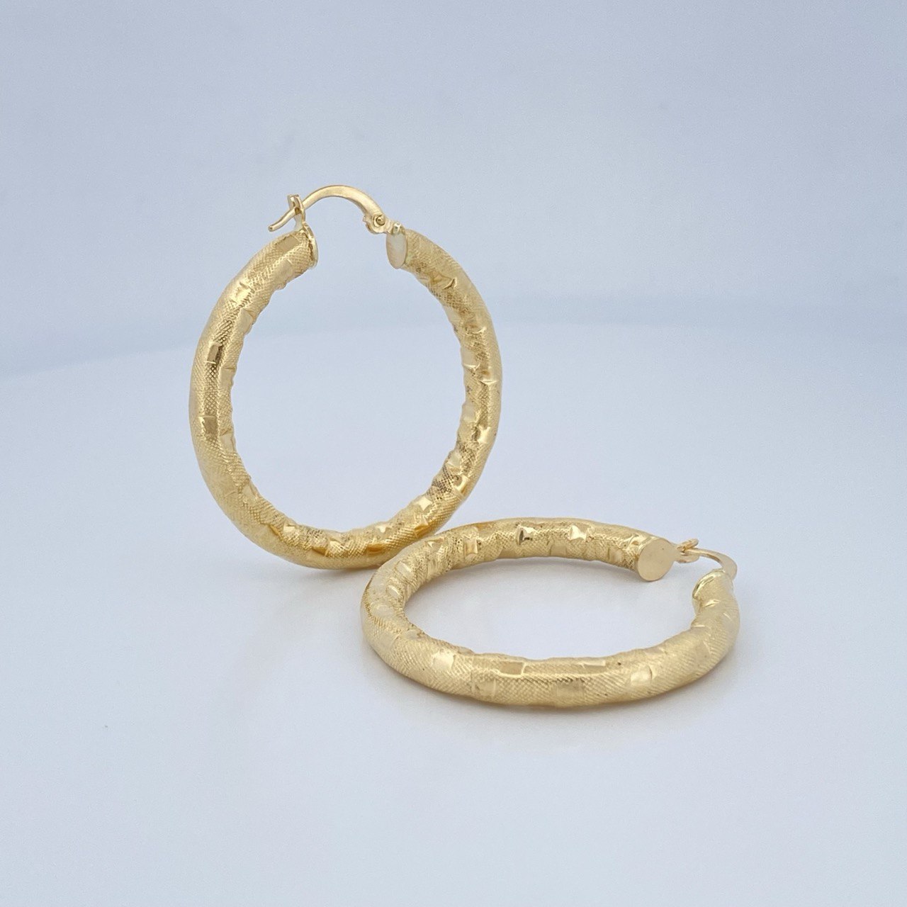 Candongas Sandra 5.25gr / 4cm / Oro 18K &