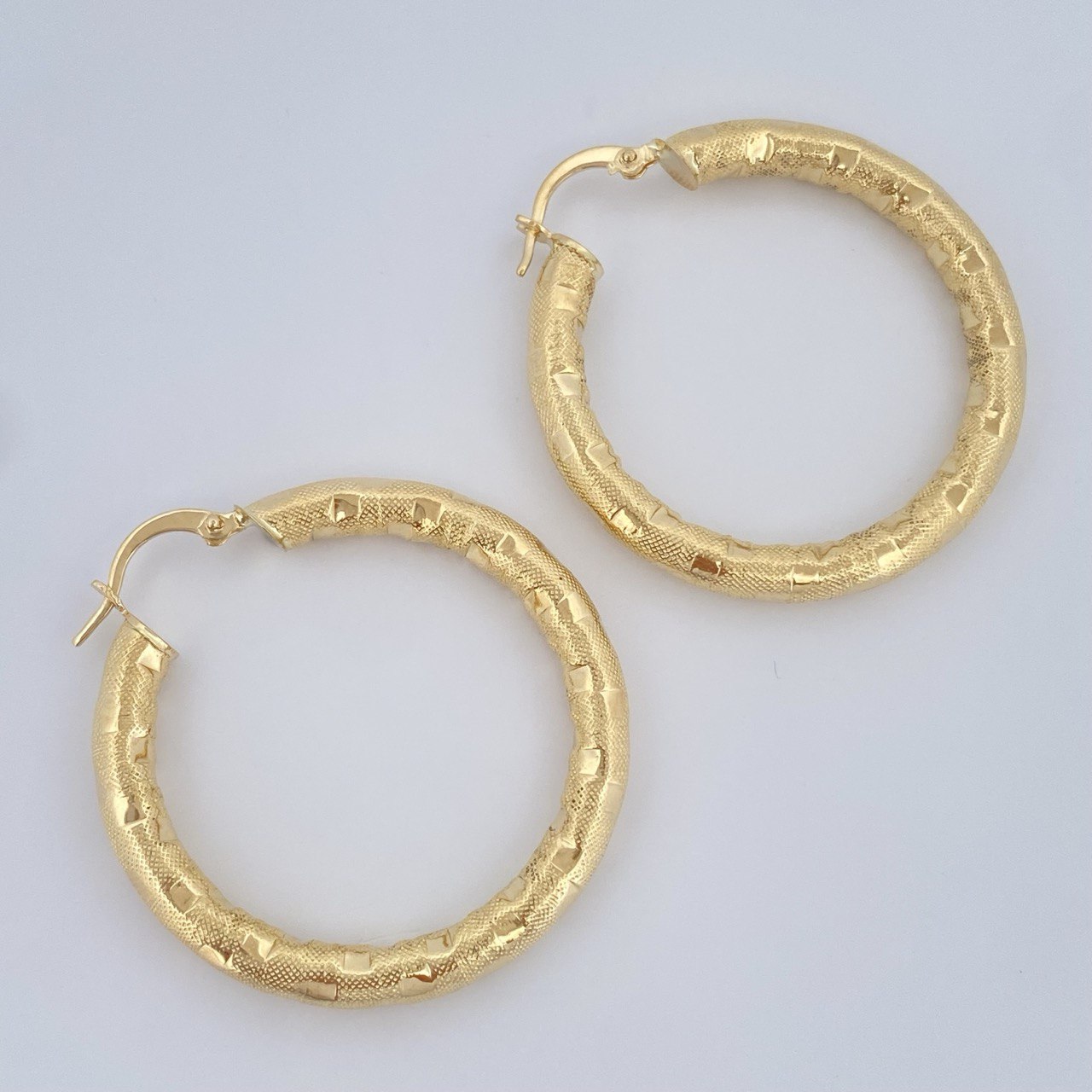 Candongas Sandra 5.25gr / 4cm / Oro 18K &