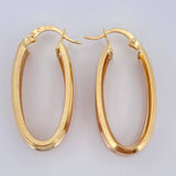 Hoop Earrings 2.85gr / 3cm / 18K Gold &