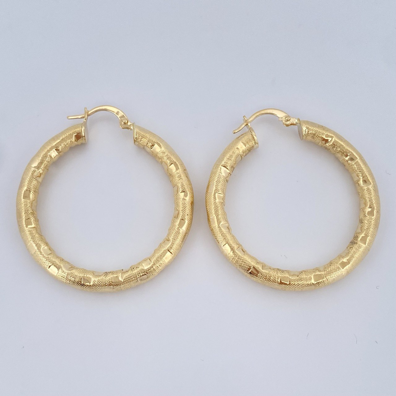 Candongas Sandra 5.25gr / 4cm / Oro 18K &