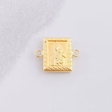 Charm Virgin of Carmen 0.65g / 1/2 in Yellow Gold 18K