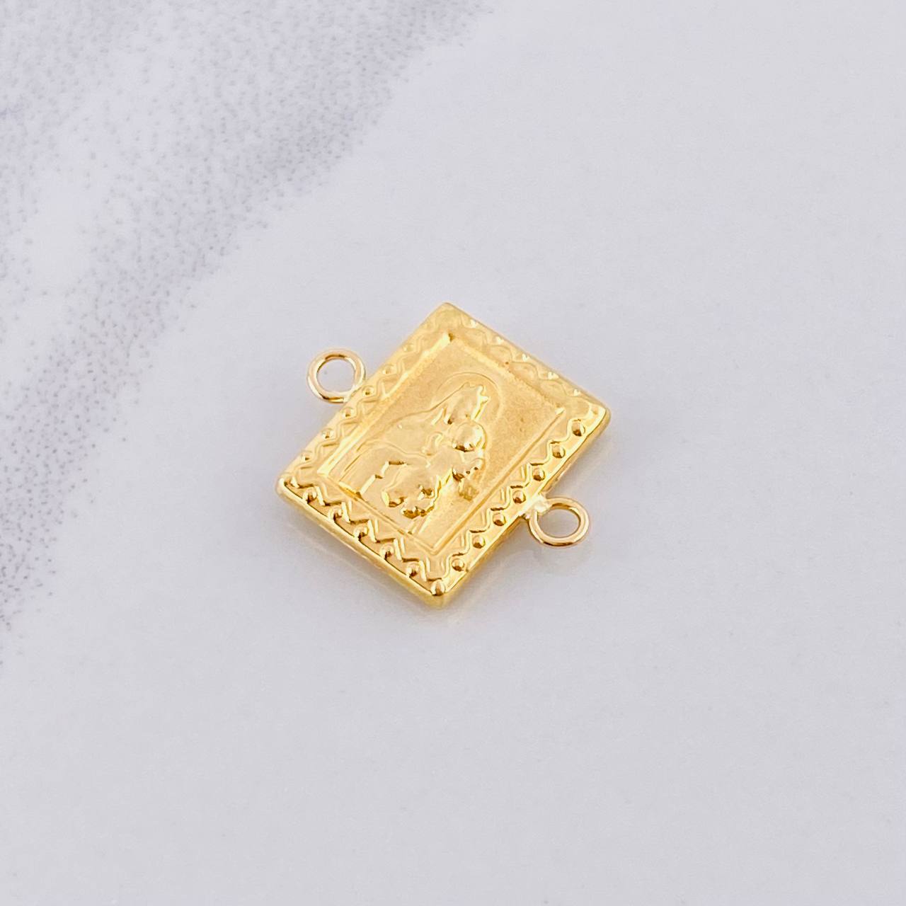Herraje Virgen del Carmen 0.6g / 1/2 in Oro Amarillo 18K