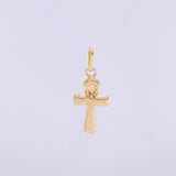 Egyptian Cross Pendant 0.4g / 3/4 in 18K Yellow Gold