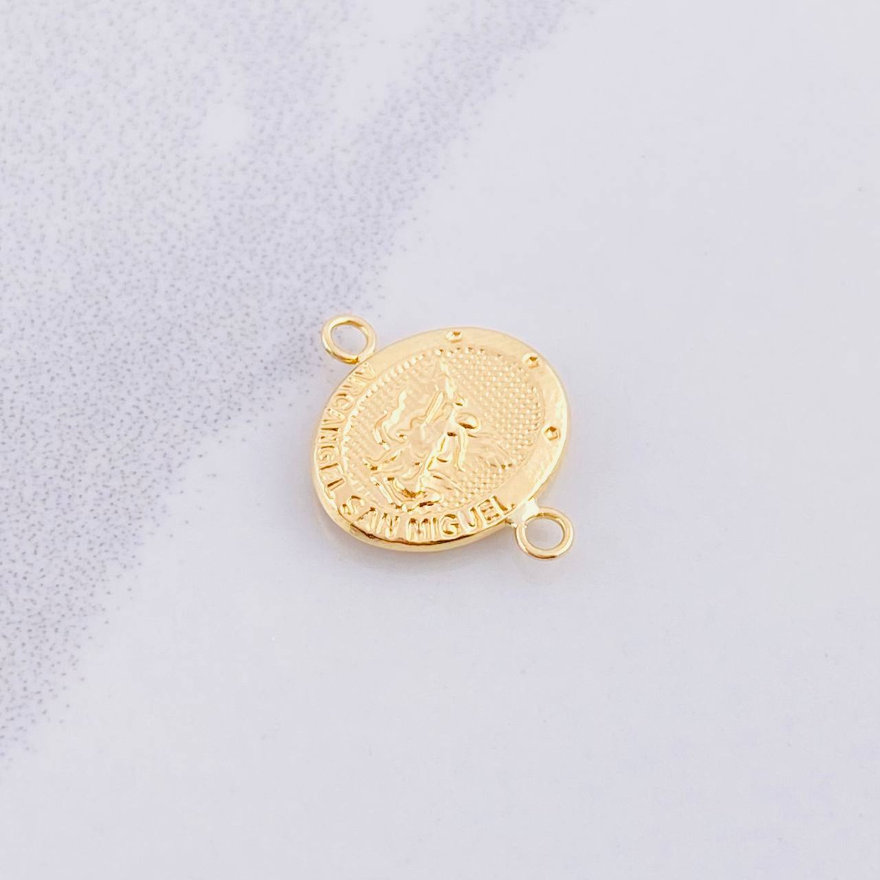 Charm San Miguel Arcangel 0.55g / 3/4 in 18K Yellow Gold