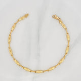 Bracelet Rustic Dotted 3.75g / 7 3/4 in / 3.25mm Yellow Gold 18K