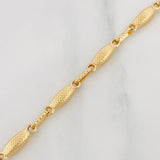 Bracelet Rustic Dotted 3.75g / 7 3/4 in / 3.25mm Yellow Gold 18K