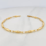 Bracelet Dubai 4.25g / 8 3/4 in / 3.4mm Yellow Gold 18K