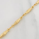 Bracelet Dubai 4.25g / 8 3/4 in / 3.4mm Yellow Gold 18K