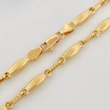 Rustic Dotted Chain 10.8g / 23 3/4 in / 3.21mm 18K Yellow Gold