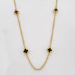 Clover Chain Espiga 4.35g / 18 in / 1.41mm 18K Yellow Gold