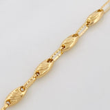 Rustic Chain GC 10.65g / 24 1/2 in / 3.4mm Yellow Gold 18K