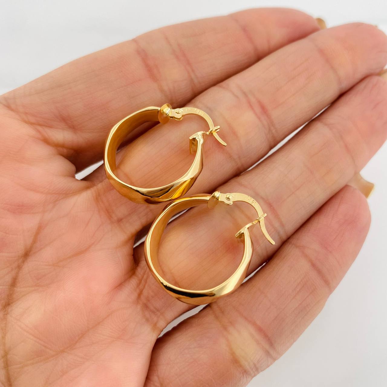 Candongas Nia 3.4g / 1 in Oro Amarillo 18K