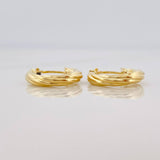Candongas Lore 1.35g / 1/2 in Oro Amarillo 18K