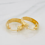 Candongas Lary 2.8g / 1 in Oro Amarillo 18K