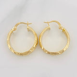 Candongas Lary 2.8g / 1 in Oro Amarillo 18K