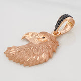 Dije Aguila 3.85g / 1 1/2 in Oro Rosa 18K
