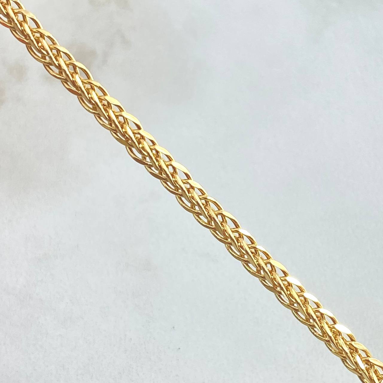 Pulso Franco 4gr / 20cm / +3 Oro 18K