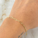 Bracelet Cajon 1.35gr / 7.1in / +3 18K Gold