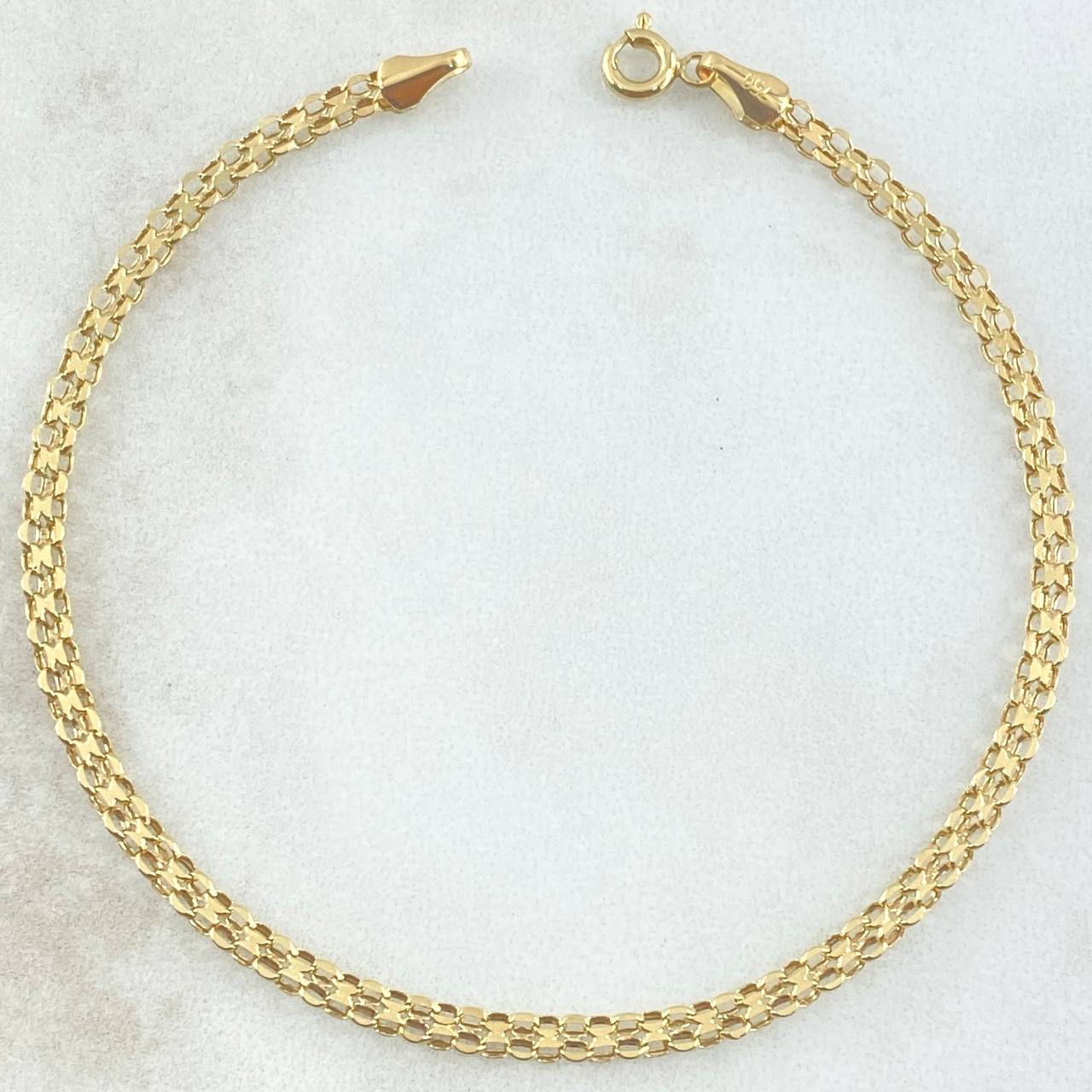 Chinese Bracelet 1.45gr / 7.7in / +1 18K Gold ©