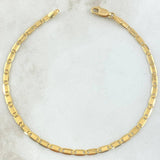 Flat Anchor Bracelet 3.2gr / 7.1in / +3 18K Gold ©
