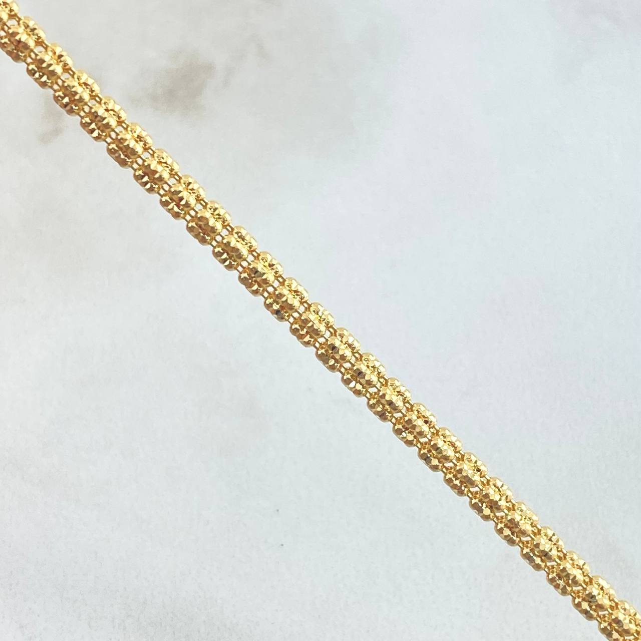 Ice Chain 20gr / 23.6in / +4 18K Gold ©