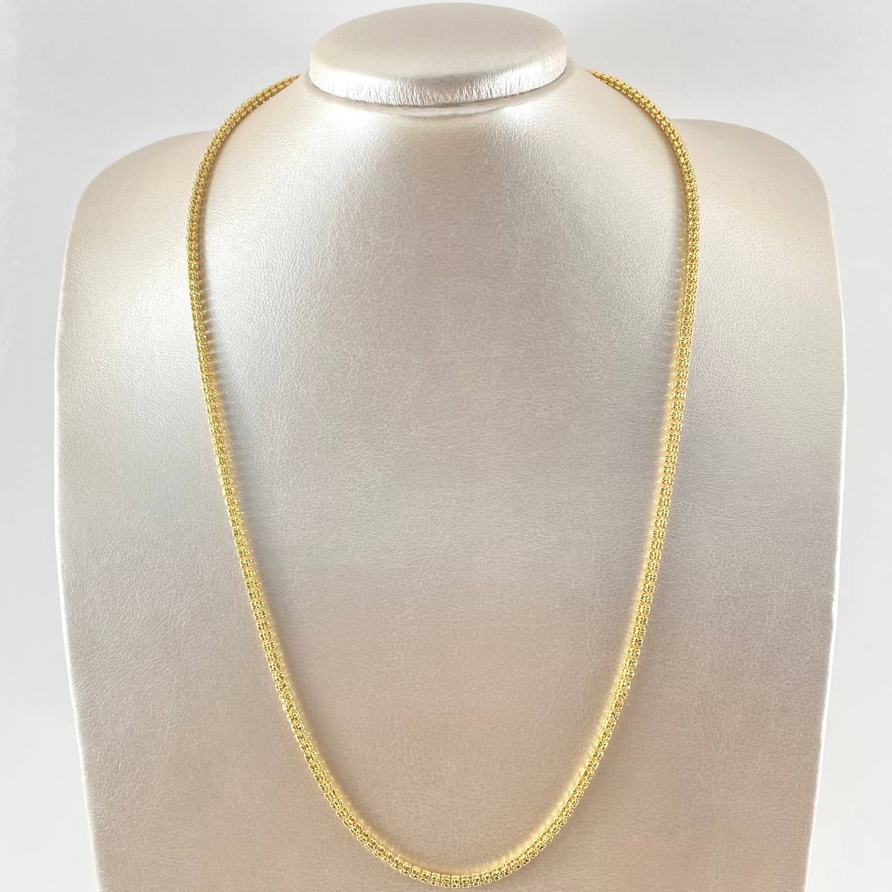 Ice Chain 20gr / 23.6in / +4 18K Gold ©