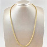 Ice Chain 20gr / 23.6in / +4 18K Gold ©