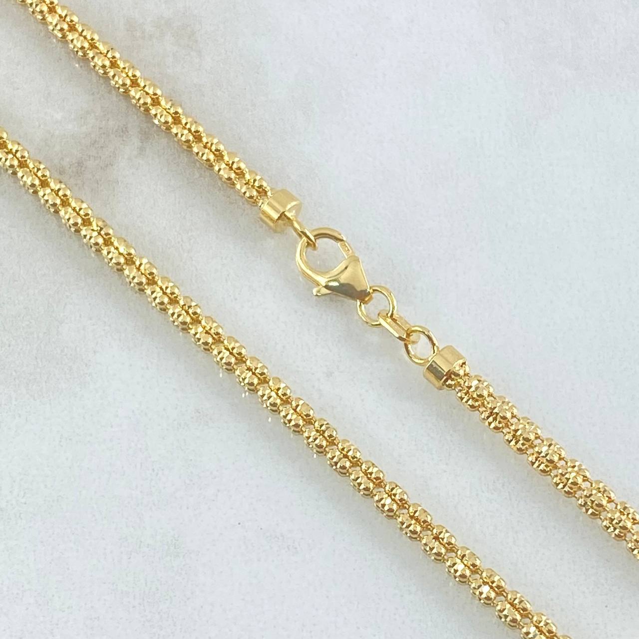 Ice Chain 15.85gr / 23.6in / +4 18K Gold