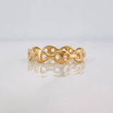 Anillo GC 1.75g / T7 3/4 Oro Amarillo 18K