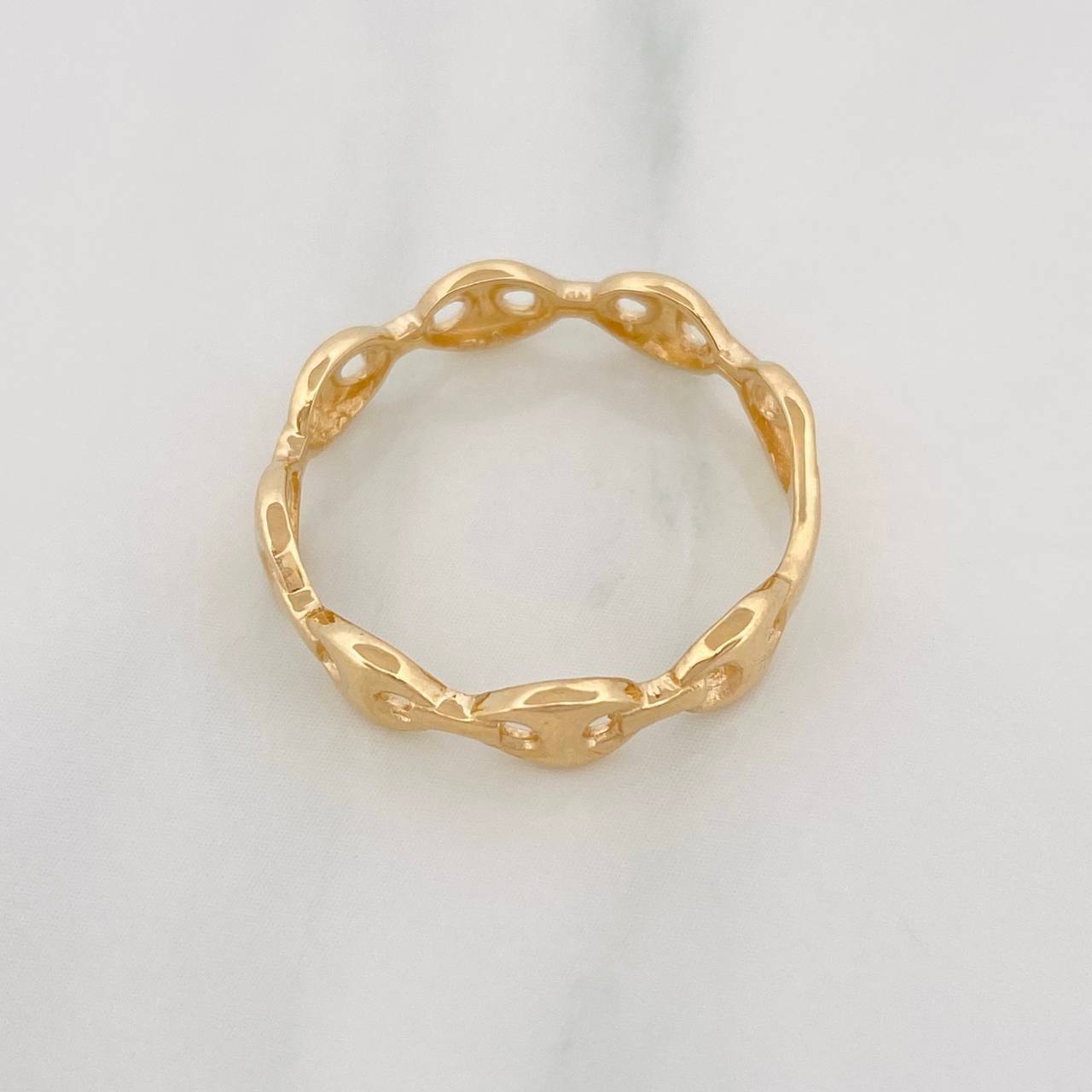 Anillo GC 1.75g / T7 3/4 Oro Amarillo 18K
