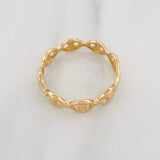 Anillo GC 1.45g / T6 3/4 Oro Amarillo 18K