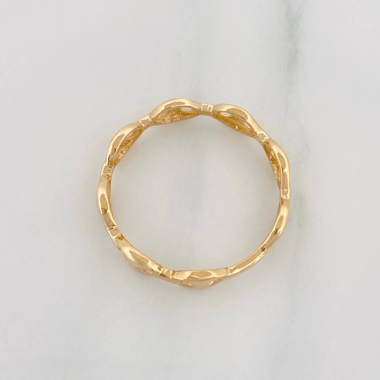 Anillo GC 1.75g / T7 3/4 Oro Amarillo 18K