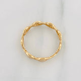 Anillo GC 1.45g / T6 3/4 Oro Amarillo 18K
