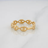Anillo GC 1.45g / T6 3/4 Oro Amarillo 18K