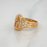 Anillo Virgen Guadalupe 3.45g / T6 1/2 Oro Amarillo 18K