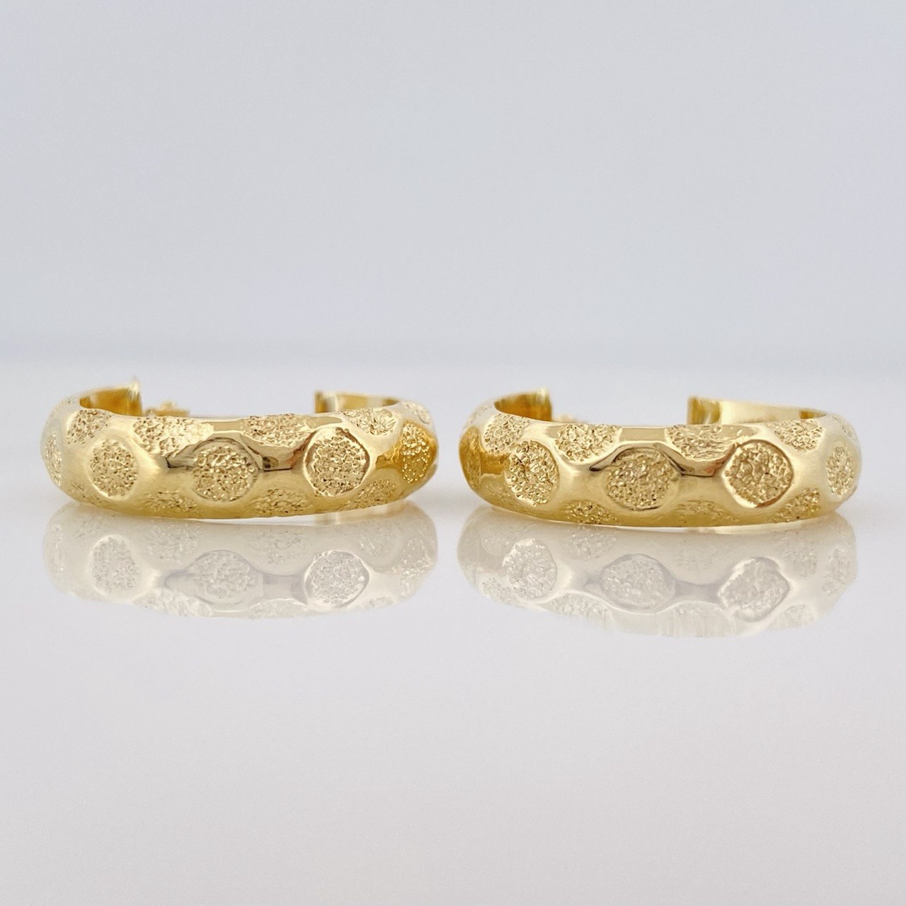 Candongas Lary 2.8g / 1 in Oro Amarillo 18K