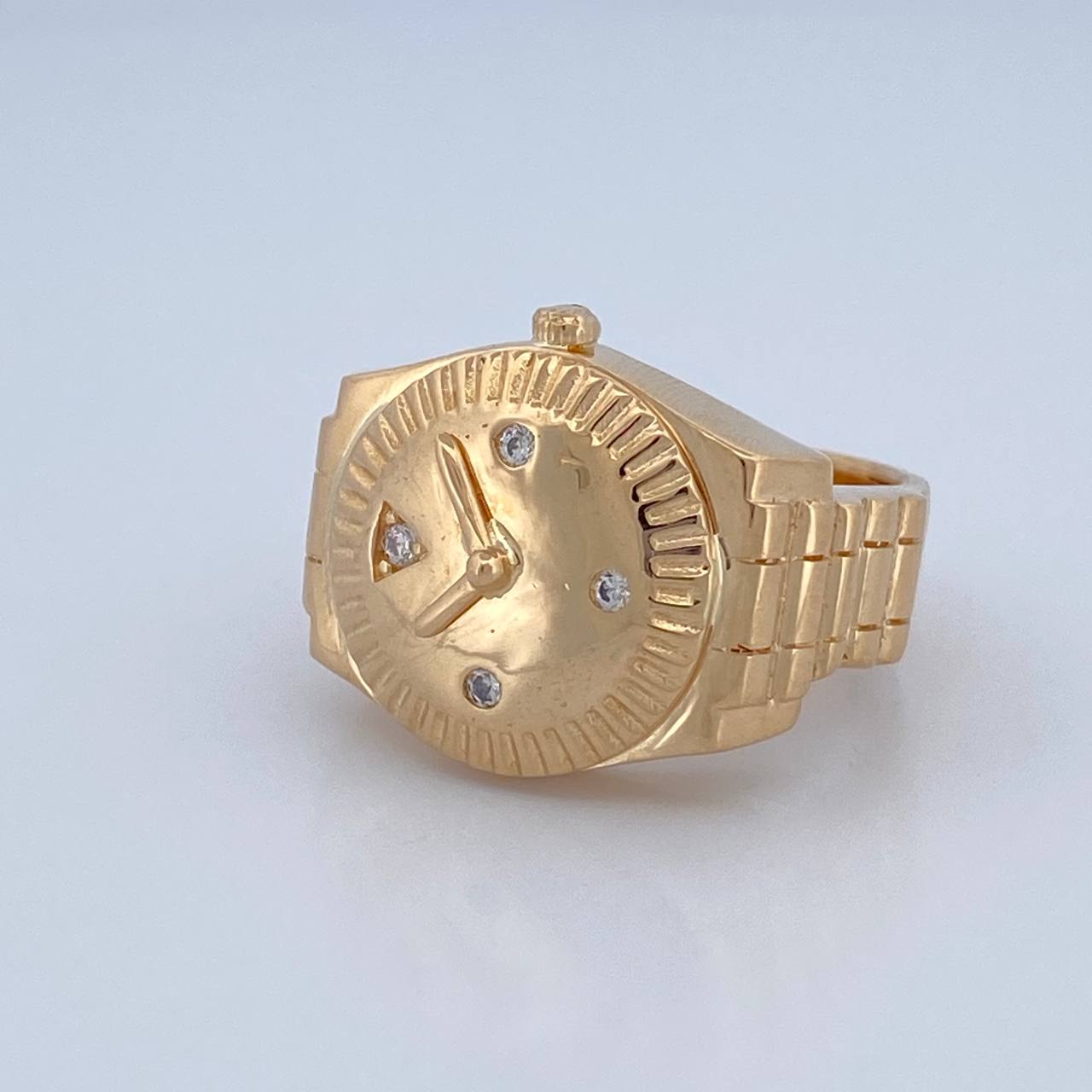 Watch Ring 11.95gr / Size 9 1/2 / 18K Gold $