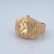 Watch Ring 11.95gr / Size 9 1/2 / 18K Gold $