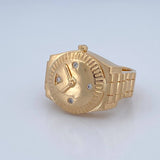 Watch Ring 11.95gr / Size 9 1/2 / 18K Gold $
