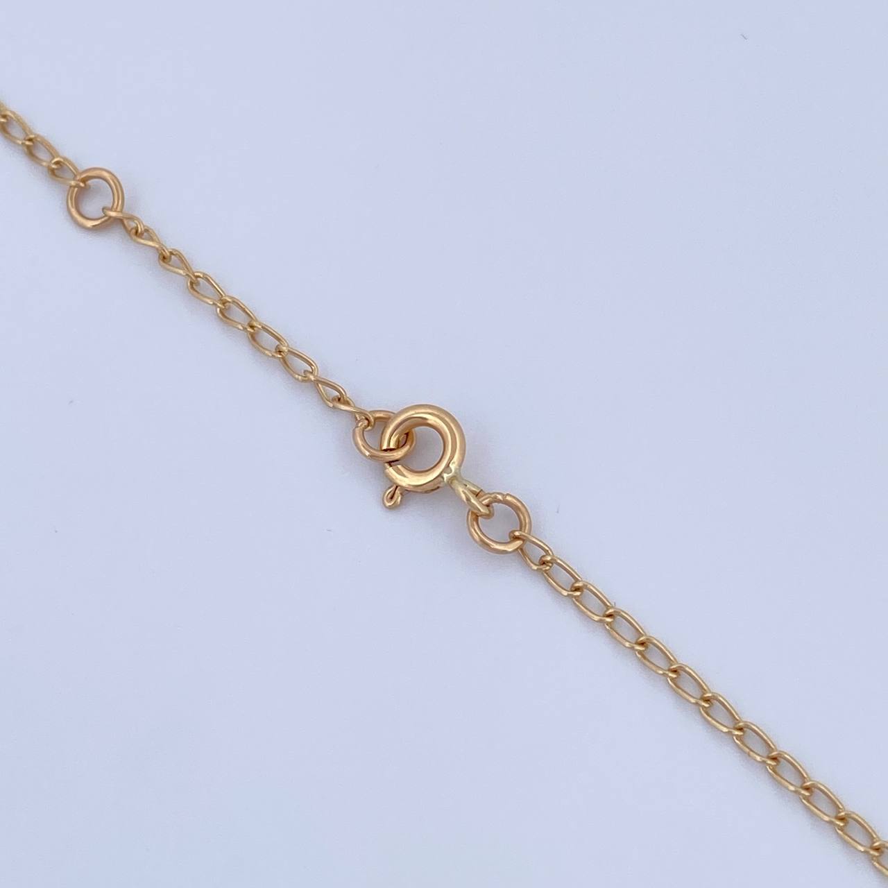 Spike Chain Clover 9.1gr / 48.6cm-51cm / 1.3mm Diamond Cut 18K Yellow Gold $