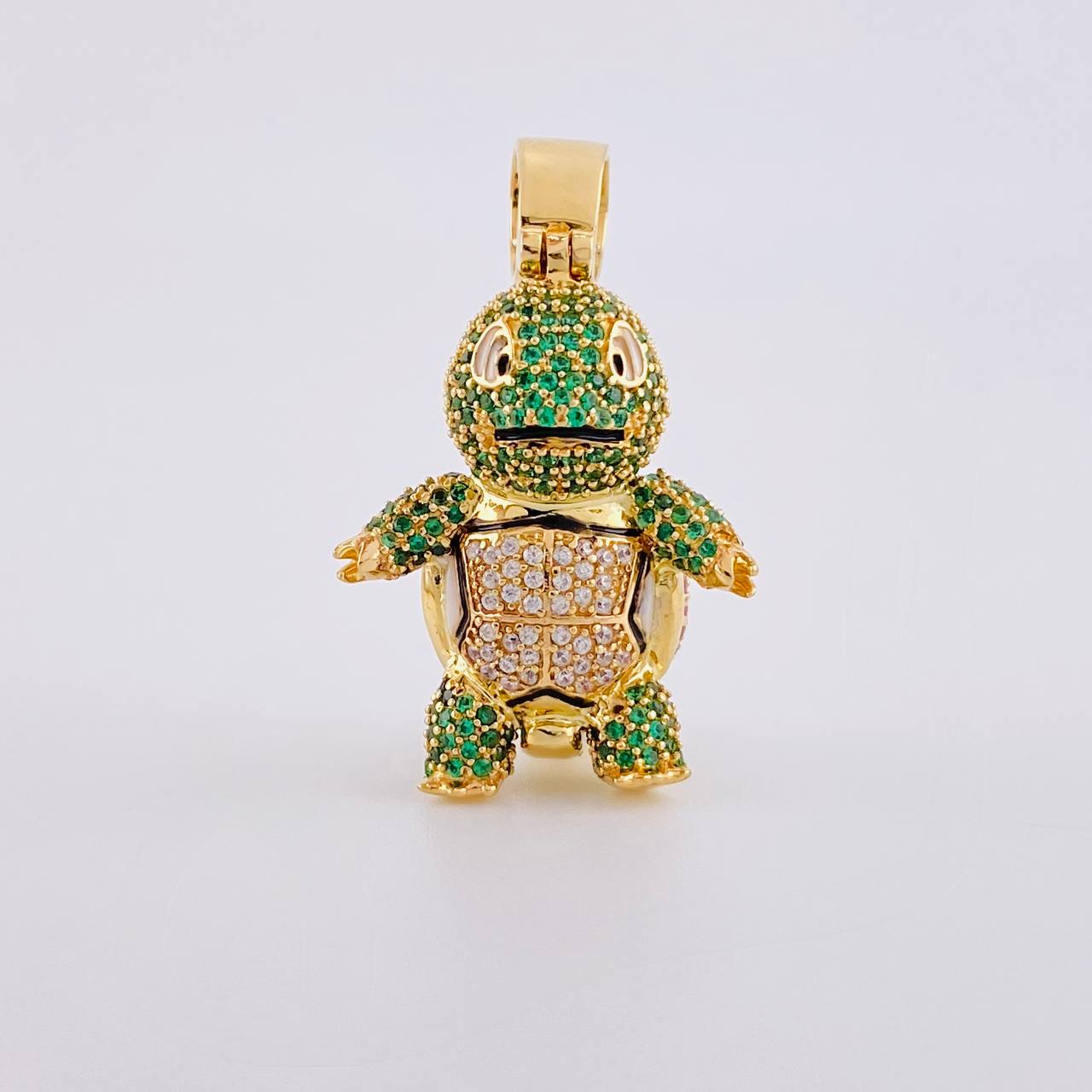 Pendant Fun Turtle 11.9g / 1 1/2 in 18K Yellow Gold